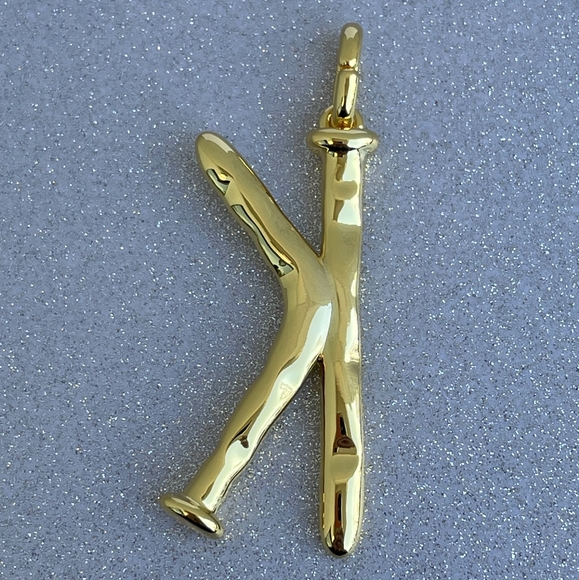 Uno de 50 • Initial K • Gold plated • Large - Picture 7 of 9